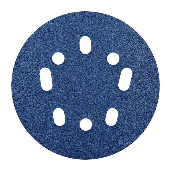 Norton ProSand 5 in. Zirconia Alumina Hook and Loop Sanding Disc 60 Grit Coarse 50 pk